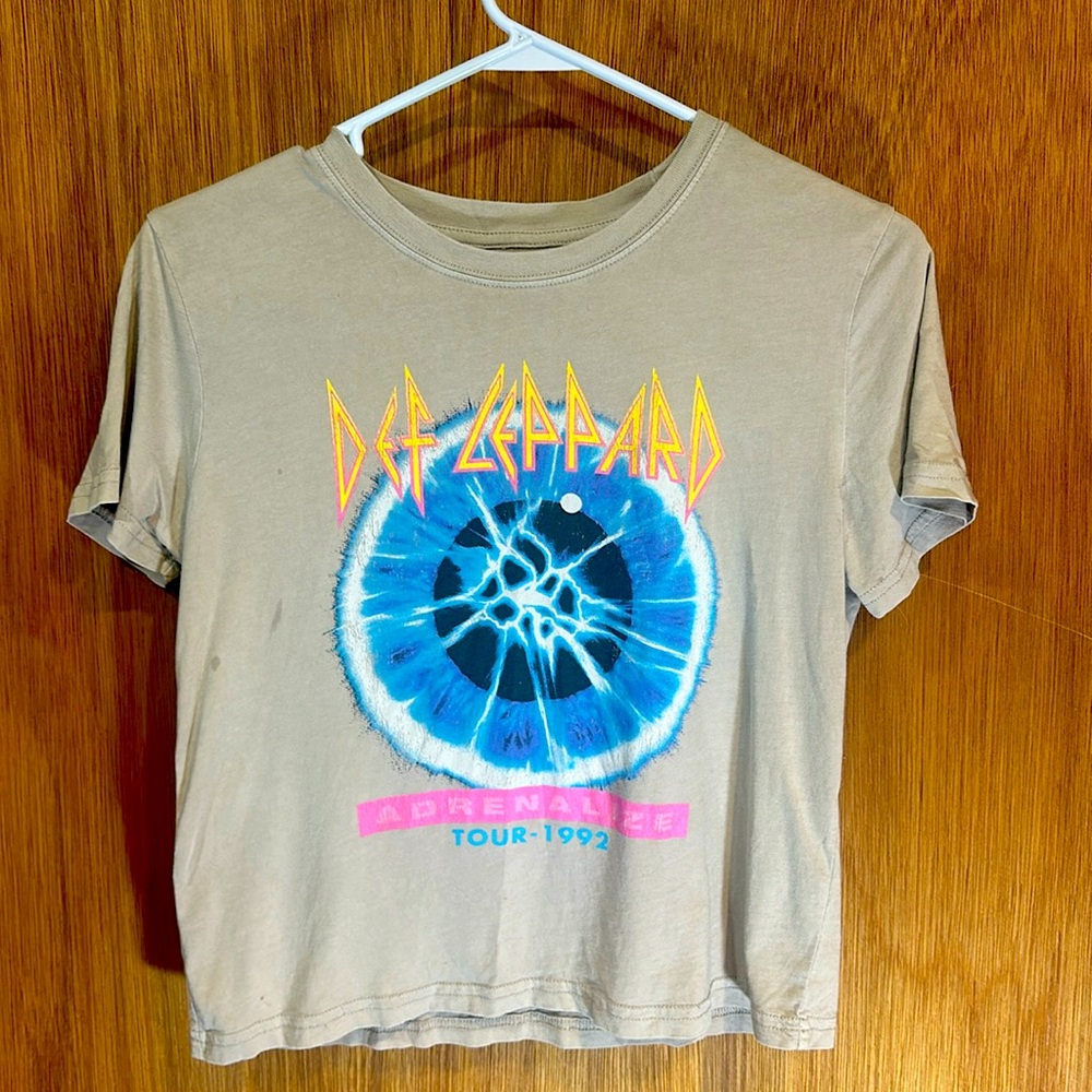 Def Leppard - Crop T Shirt